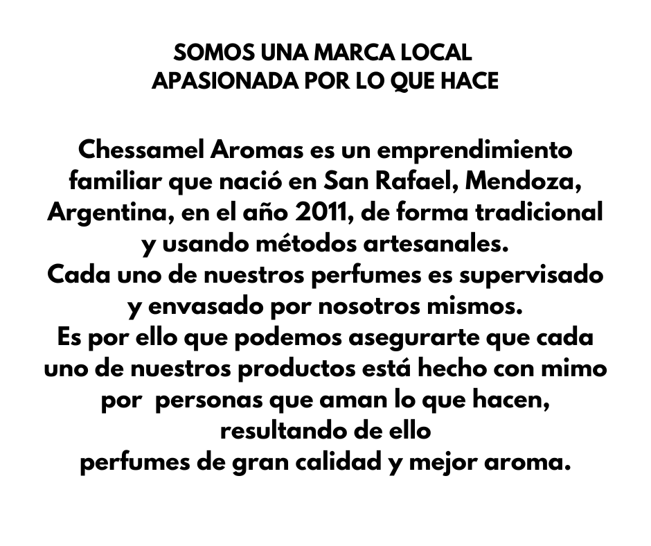 Somos una marca local apasionada por lo que hace